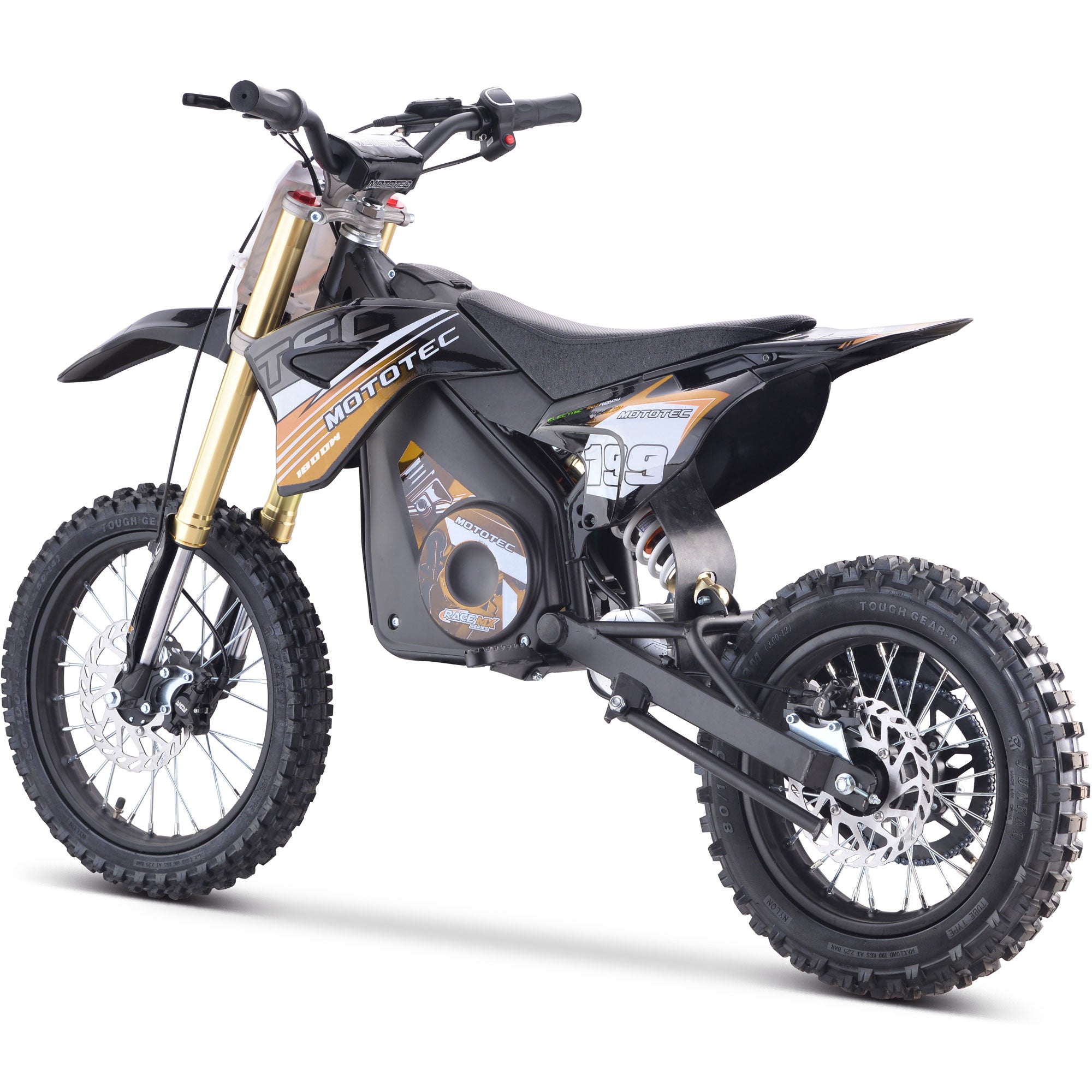 MotoTec PRO 1800 48V 1.8kW Lithium Electric Dirt Bike (2.5 HP equivalent)