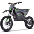 MotoTec 72V 5 kW Electric Dirt Bike (5,000 Watts) Full Size equal to 250cc