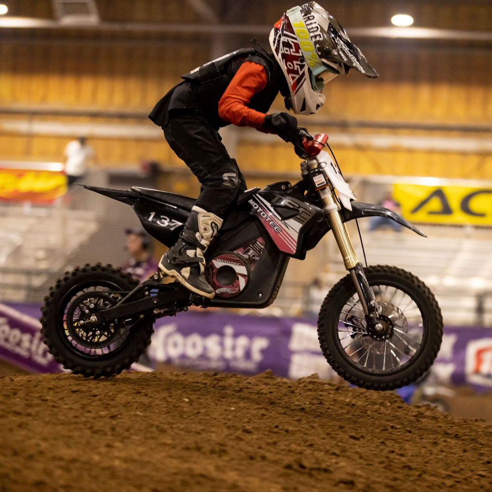 MotoTec RAGE MX 36V 1,200 Watt Lithium Kids Dirt Motocross Bike