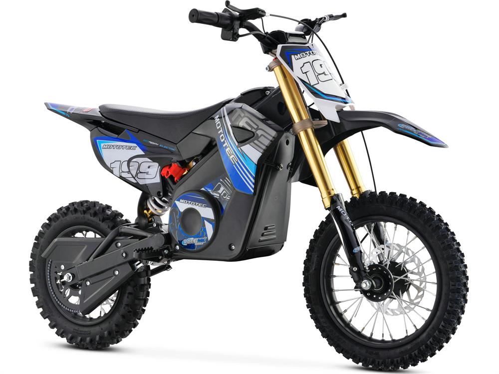 MotoTec RAGE MX 36V 1,200 Watt Lithium Kids Dirt Motocross Bike