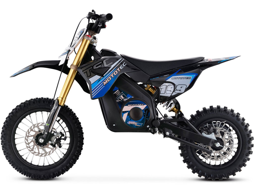 MotoTec RAGE MX 36V 1,200 Watt Lithium Kids Dirt Motocross Bike