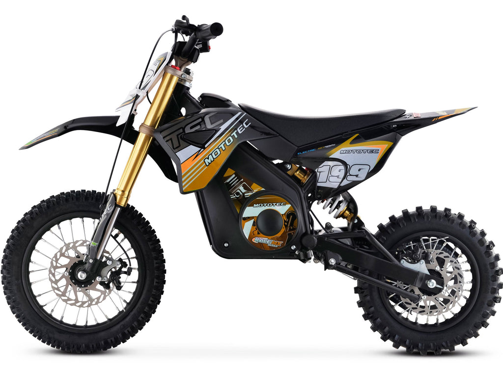 MotoTec RAGE MX 36V 1,200 Watt Lithium Kids Dirt Motocross Bike