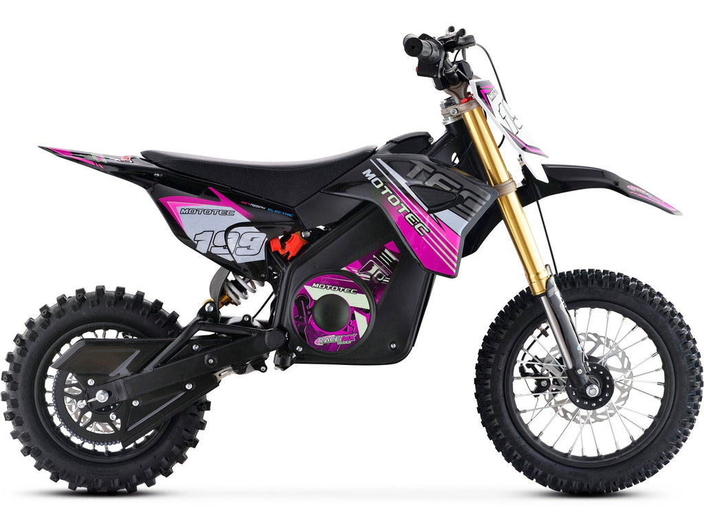 MotoTec RAGE MX 36V 1,200 Watt Lithium Kids Dirt Motocross Bike