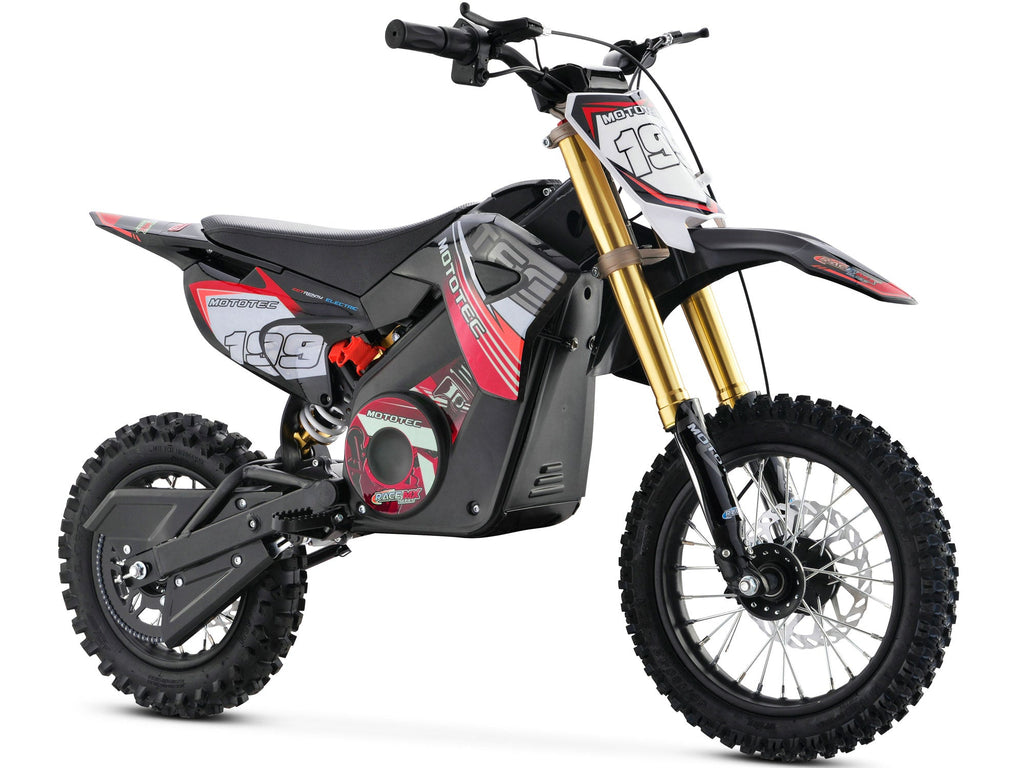 MotoTec RAGE MX 36V 1,200 Watt Lithium Kids Dirt Motocross Bike