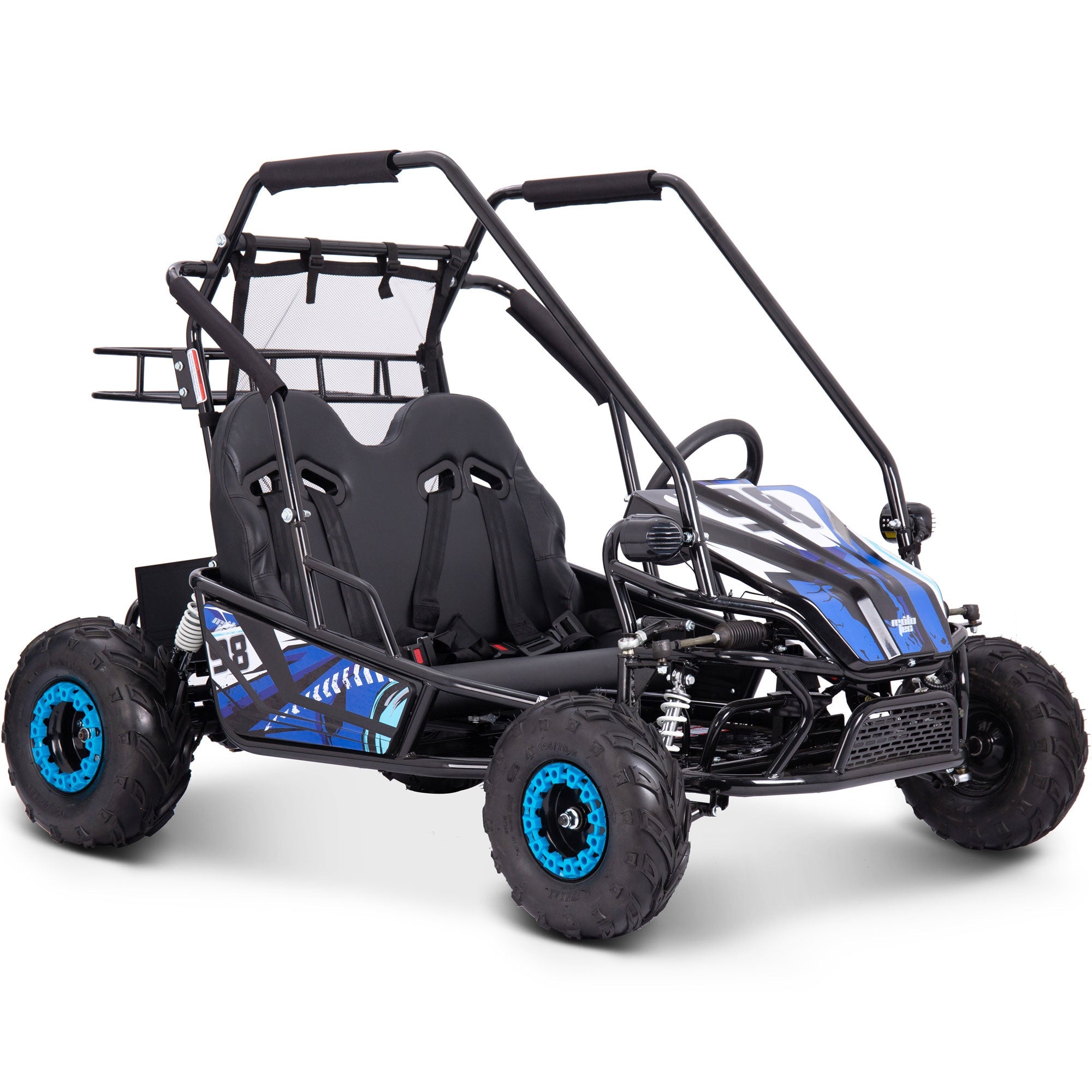 MotoTec Mud XL 60V 2-Seater Electric Go Kart 2000W