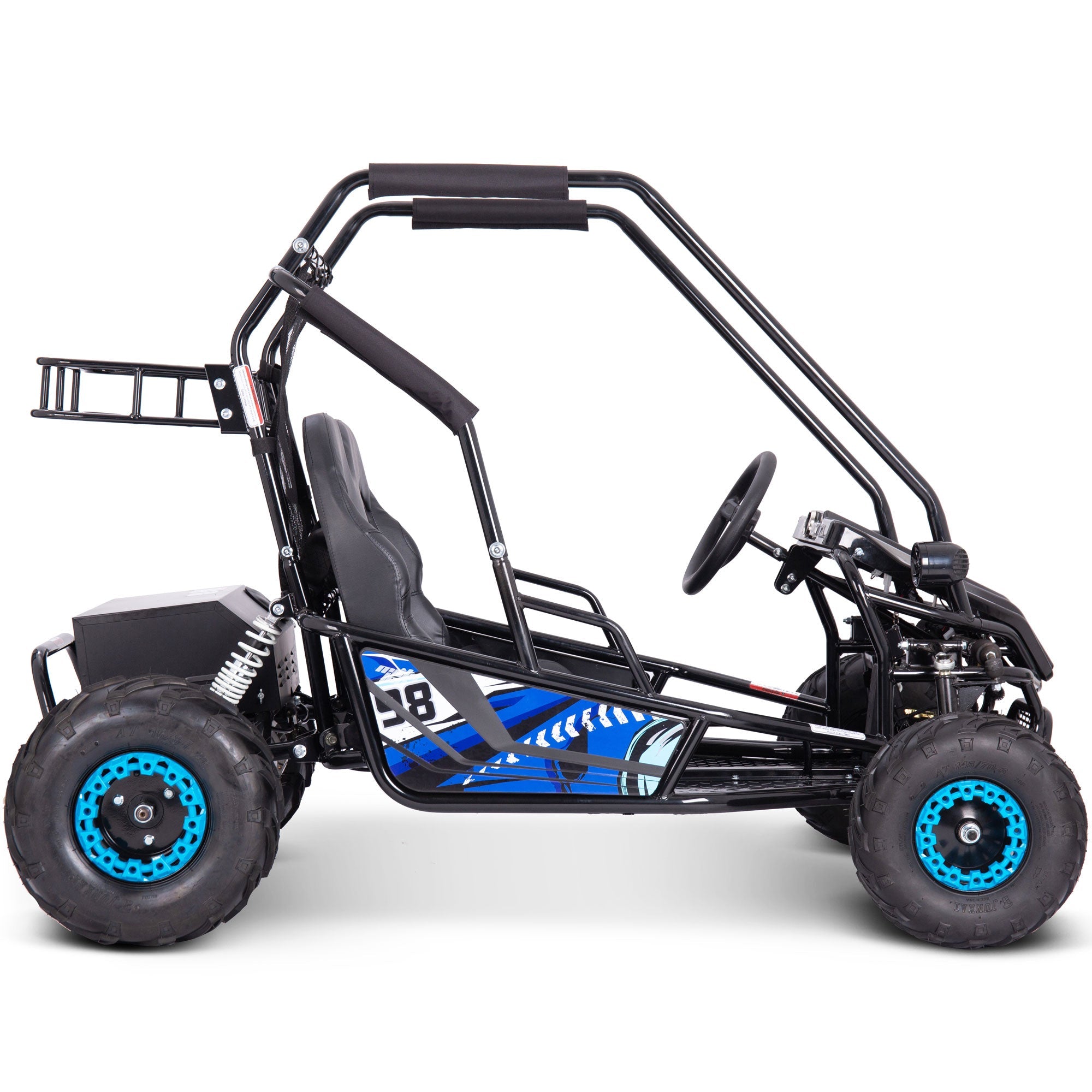 MotoTec Mud XL 60V 2-Seater Electric Go Kart 2000W