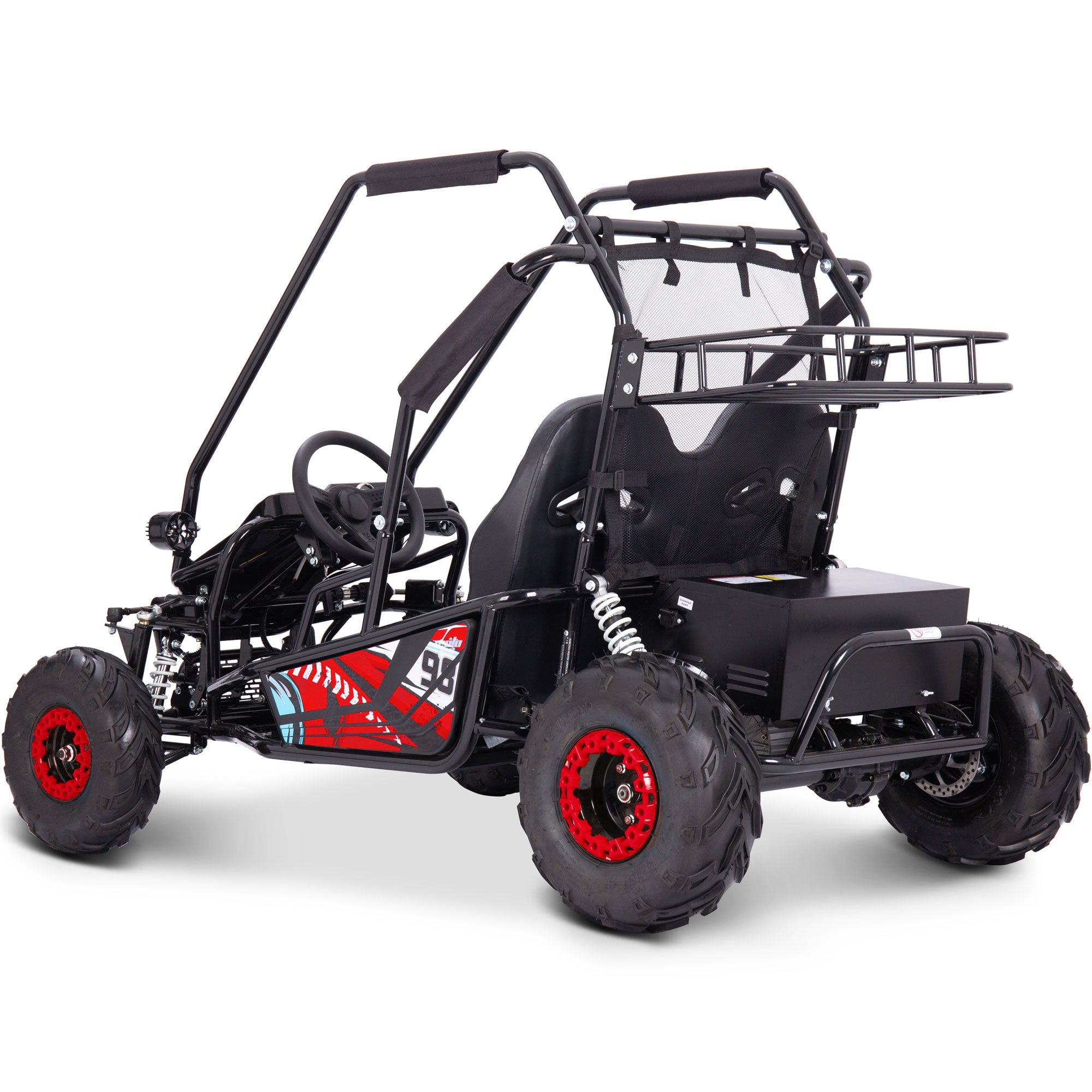 MotoTec Mud XL 60V 2-Seater Electric Go Kart 2000W
