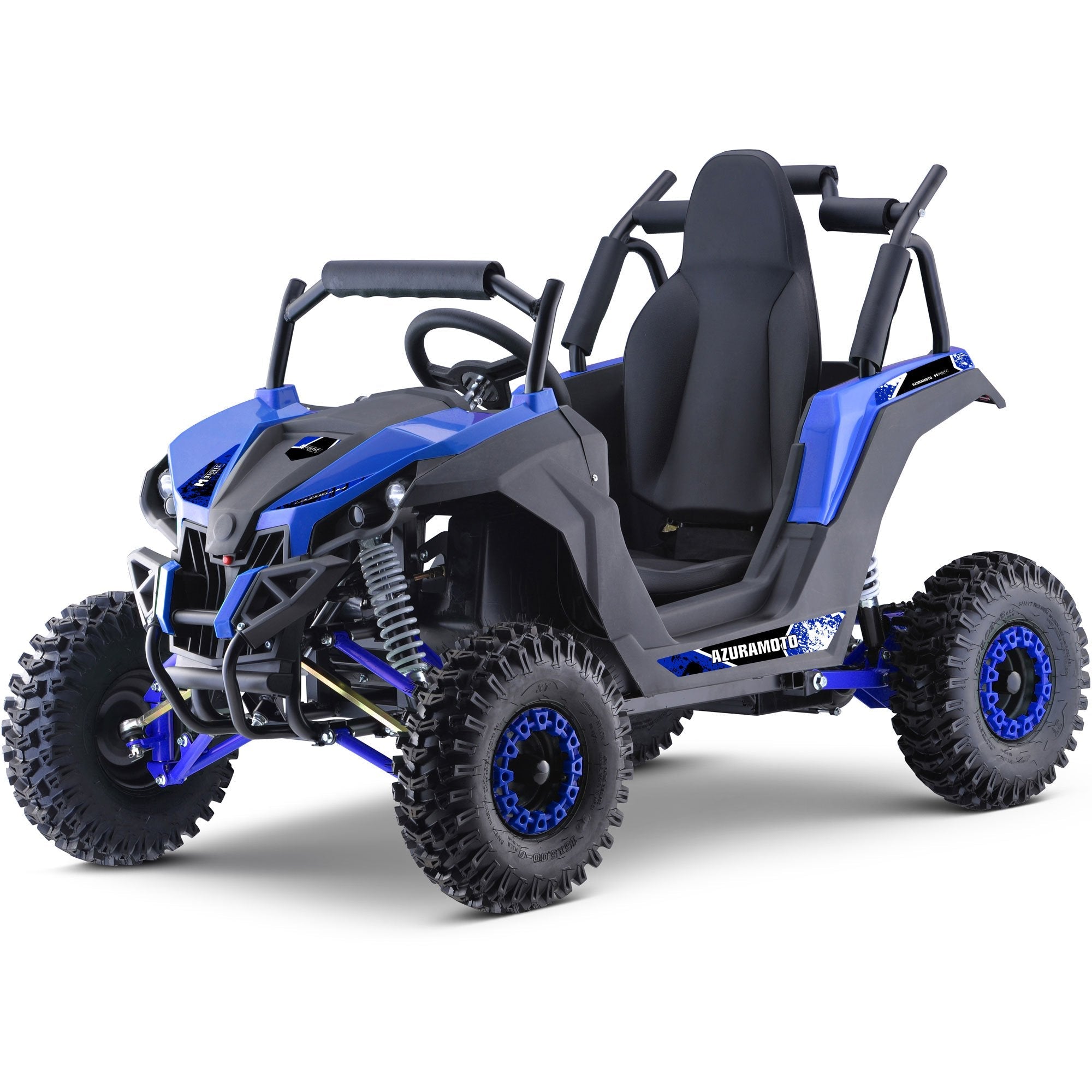 MotoTec ATV UTV Renegade Raider 48V Mini UTV 1200W Full Suspension