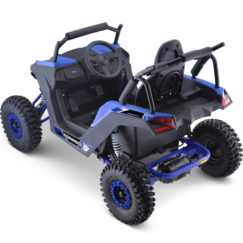 MotoTec ATV UTV Renegade Raider 48V Mini UTV 1200W Full Suspension