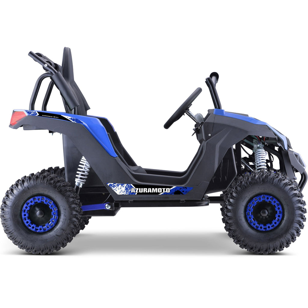 MotoTec ATV UTV Renegade Raider 48V Mini UTV 1200W Full Suspension
