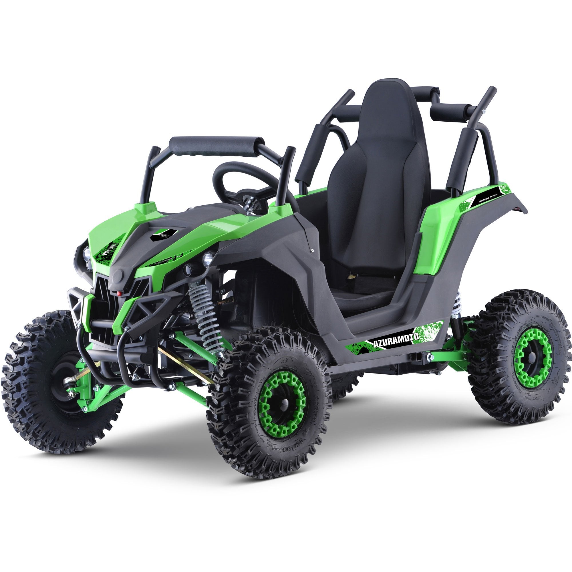 MotoTec ATV UTV Renegade Raider 48V Mini UTV 1200W Full Suspension