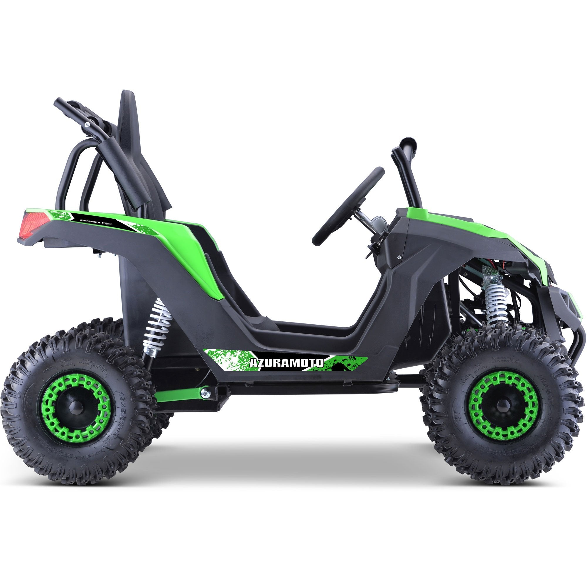 MotoTec ATV UTV Renegade Raider 48V Mini UTV 1200W Full Suspension
