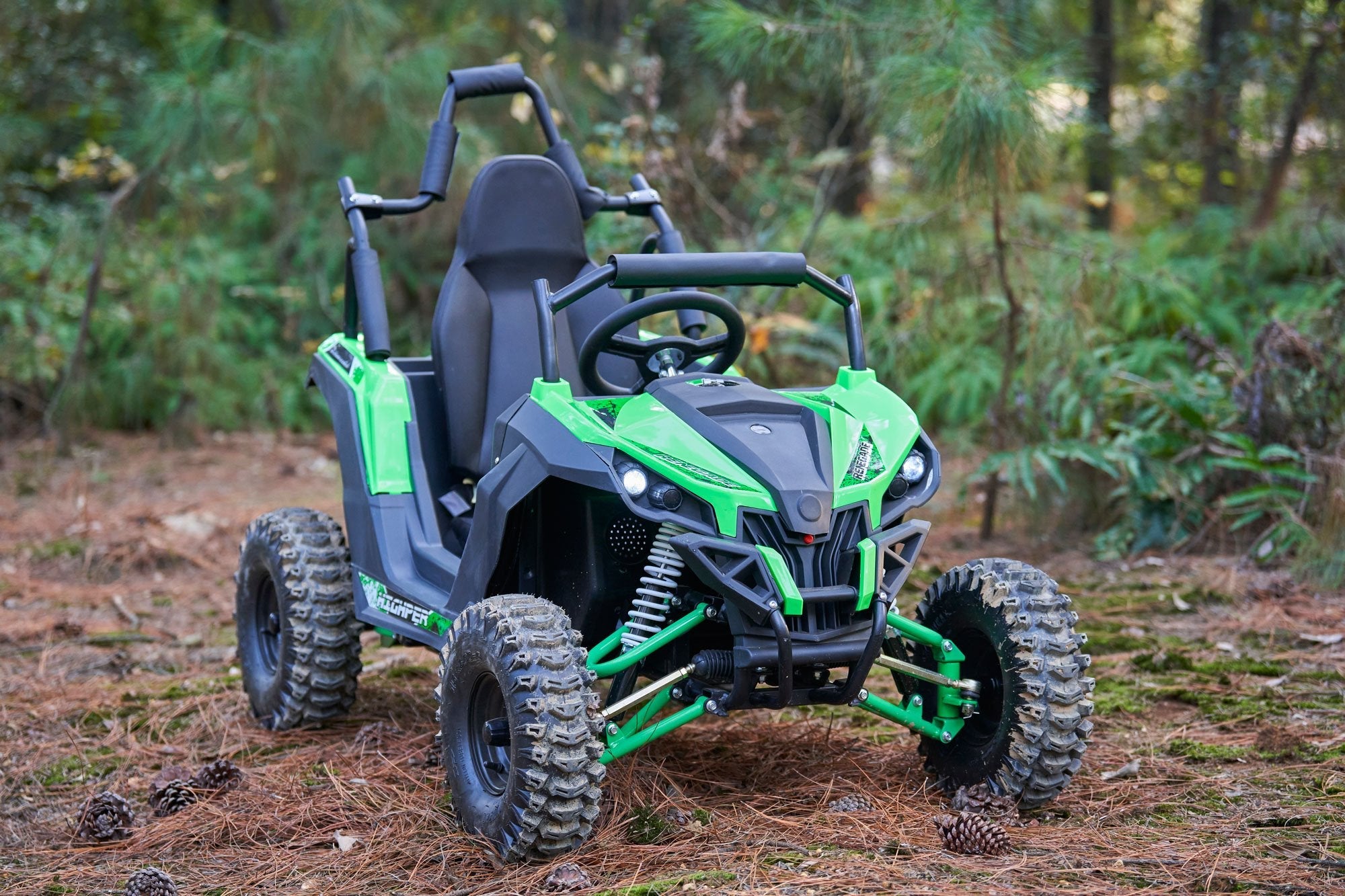 MotoTec ATV UTV Renegade Raider 48V Mini UTV 1200W Full Suspension