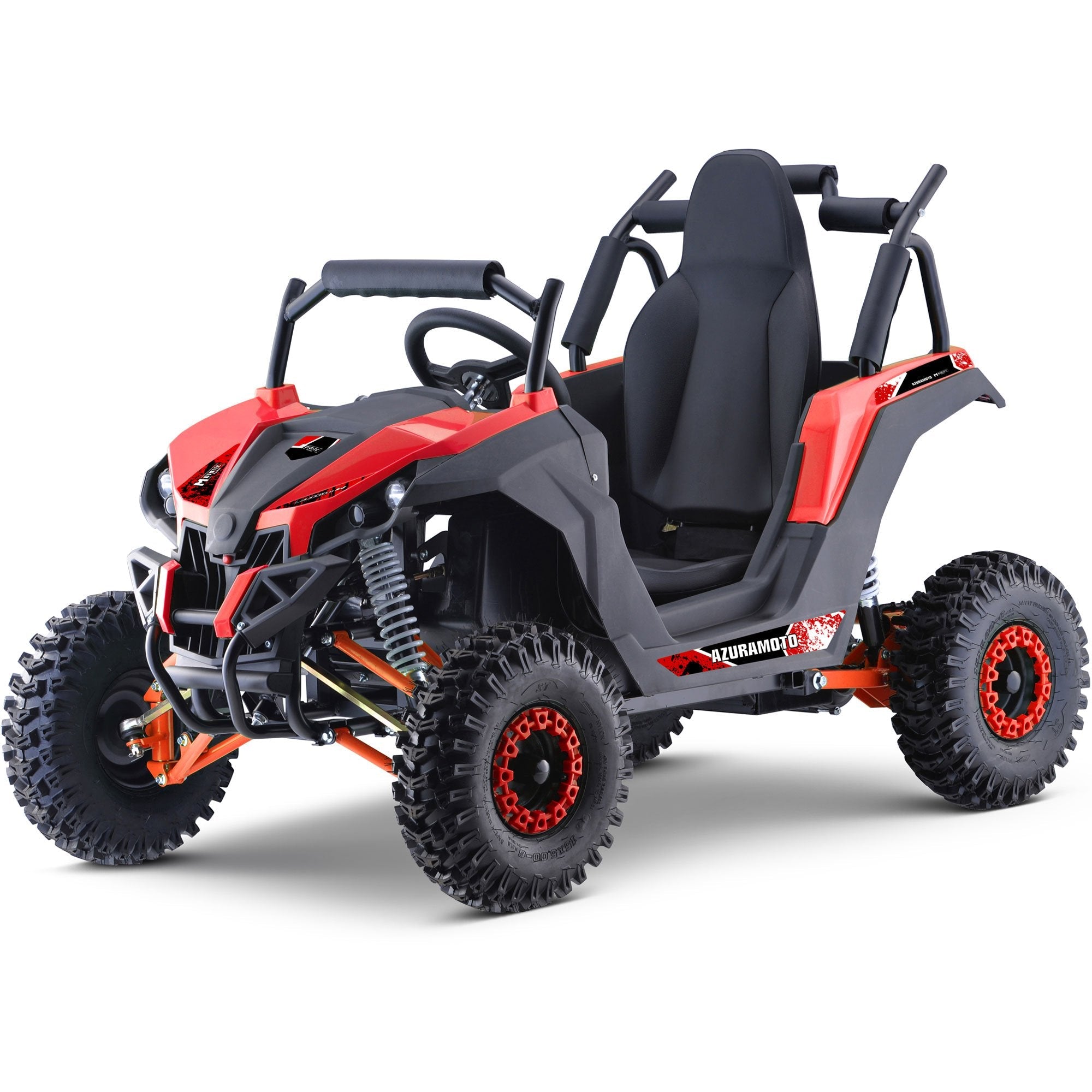 MotoTec ATV UTV Renegade Raider 48V Mini UTV 1200W Full Suspension
