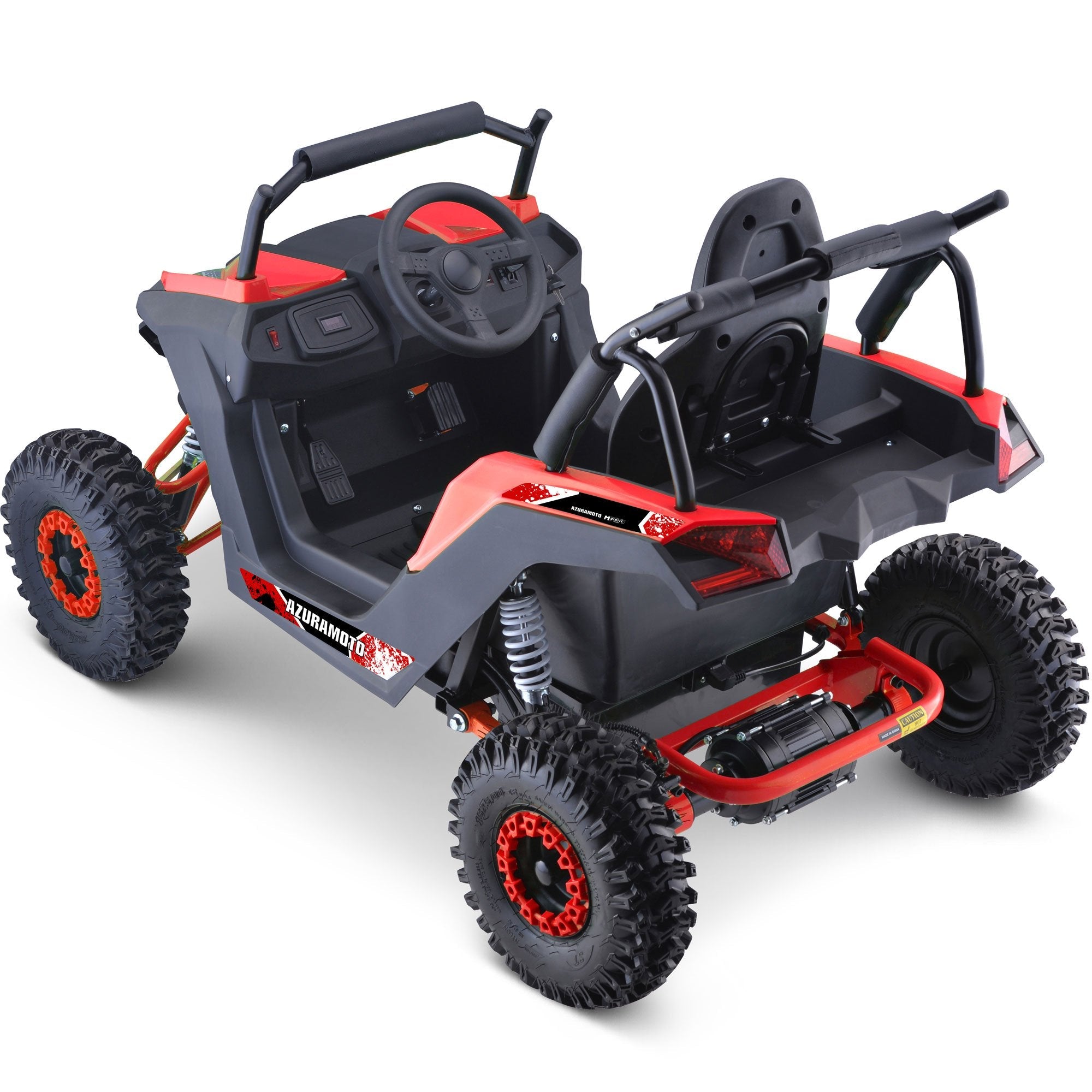 MotoTec ATV UTV Renegade Raider 48V Mini UTV 1200W Full Suspension