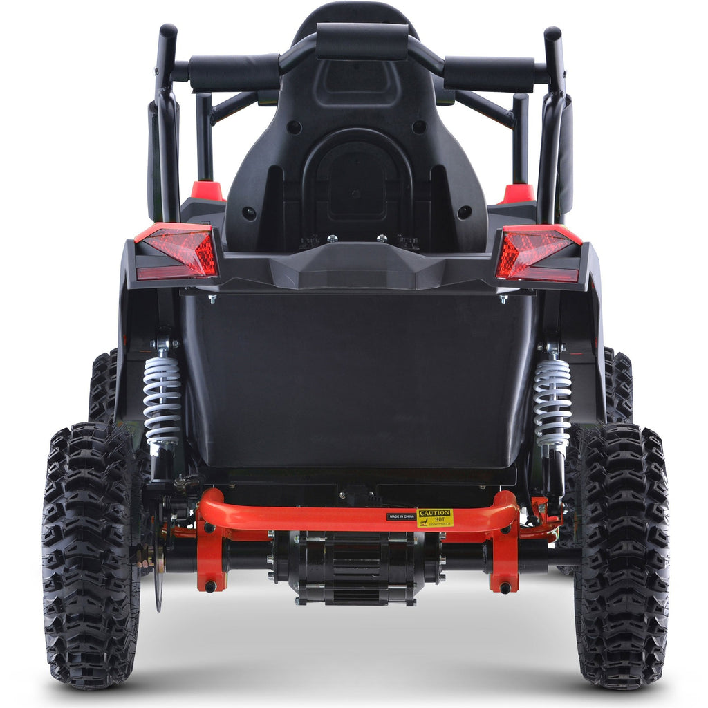 MotoTec ATV UTV Renegade Raider 48V Mini UTV 1200W Full Suspension