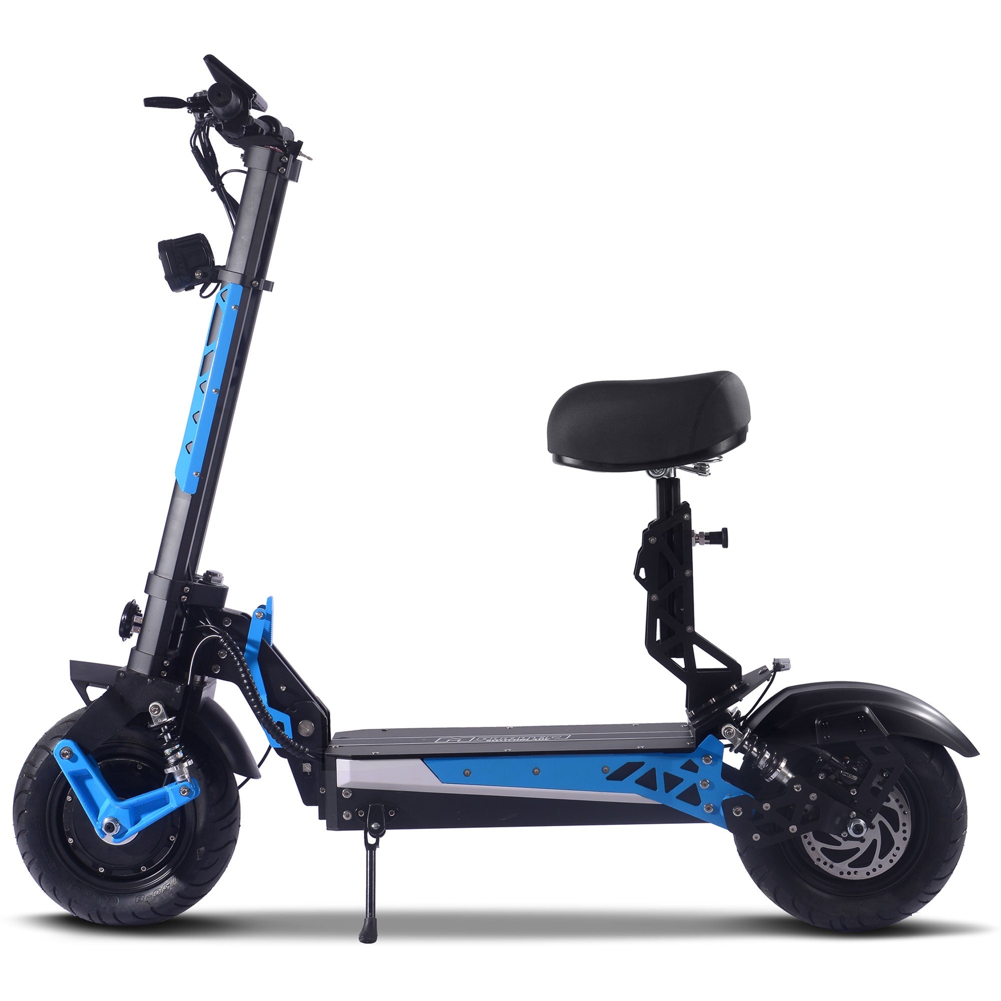 MotoTec SWITCHBLADE 60V 4000W Foldable Stand up Transporter w/ detachable seat 330lbs capacity