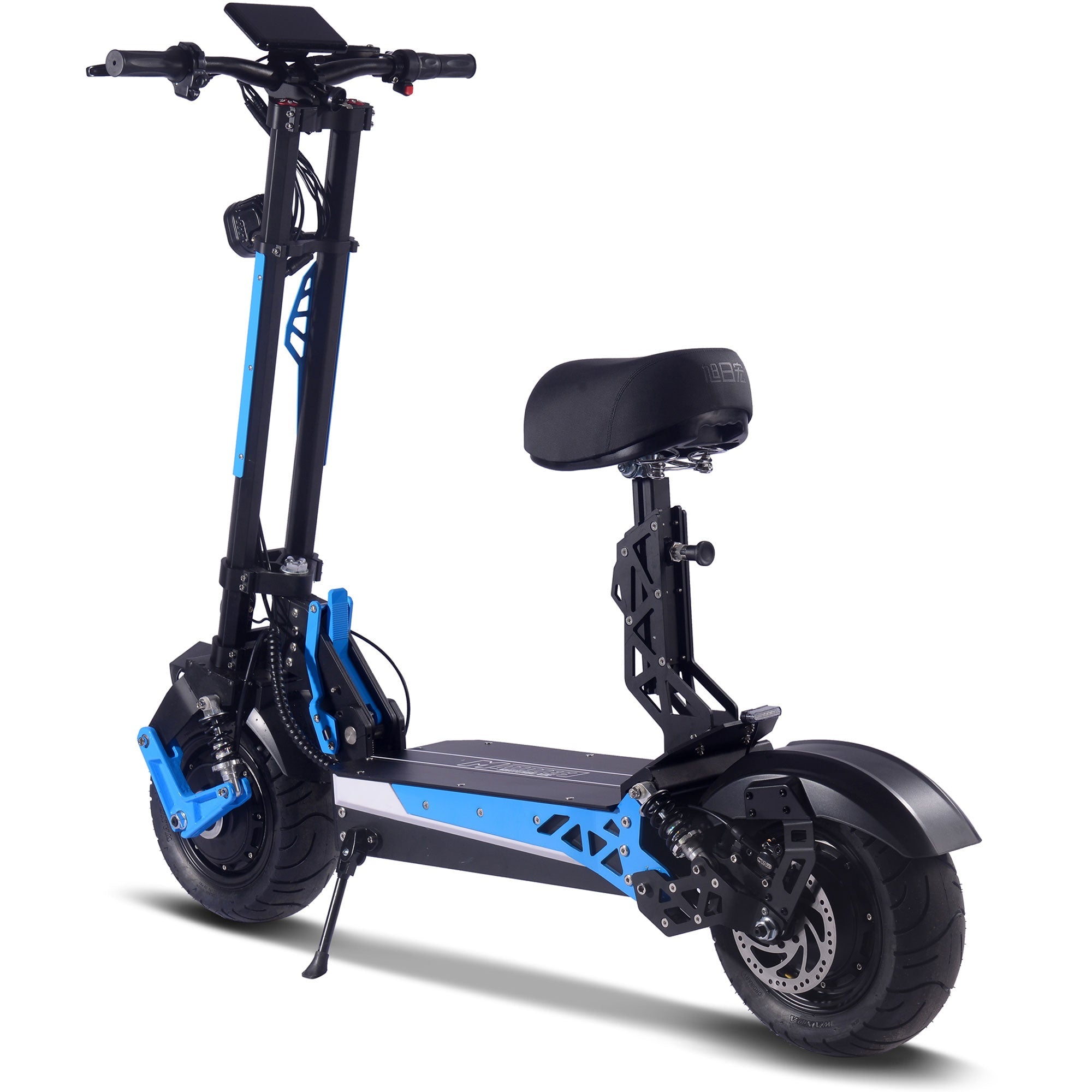 MotoTec SWITCHBLADE 60V 4000W Foldable Stand up Transporter w/ detachable seat 330lbs capacity