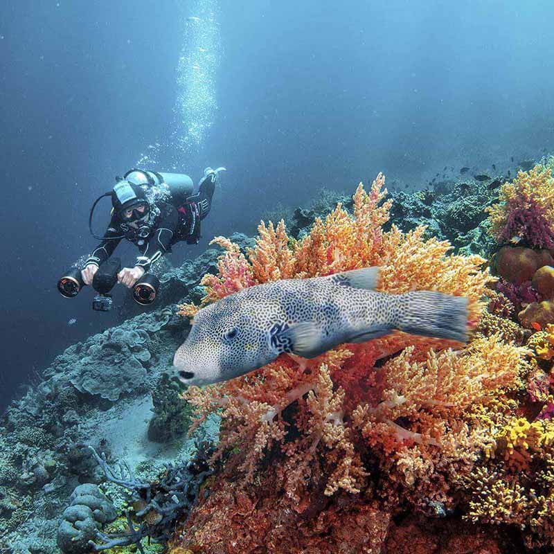 MixPro 2026 Underwater Scooter 60mins 40meter depth