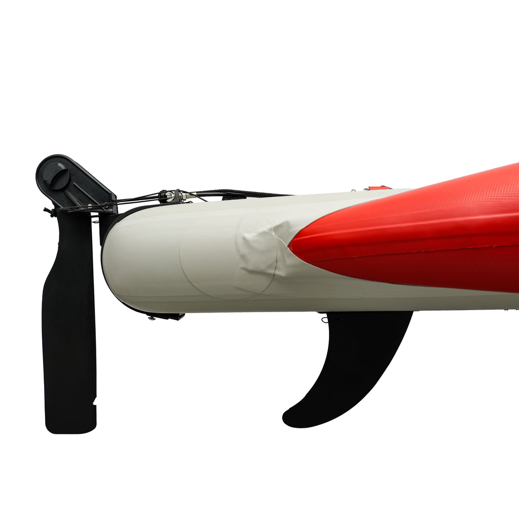 Personal Watercraft, Nautiqua ARUBA, Deluxe Paddleboard and Pedal Kayak, Red