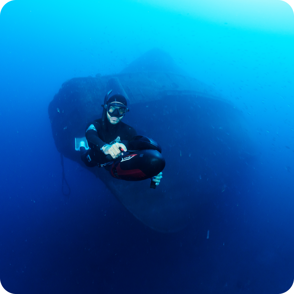 Vapor Underwater Diving or Snorkeling Scooter Watercraft