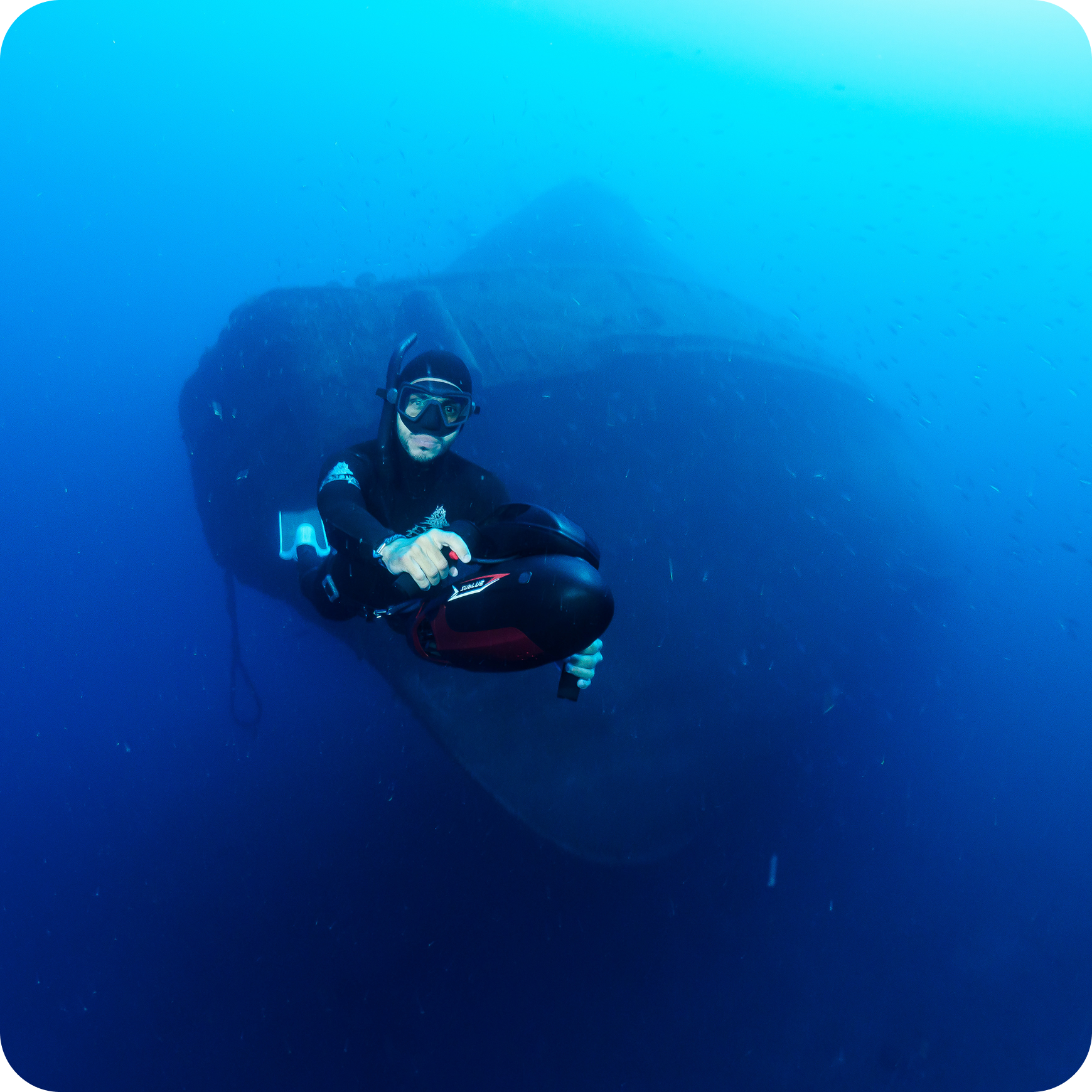 Vapor Underwater Diving or Snorkeling Scooter Watercraft