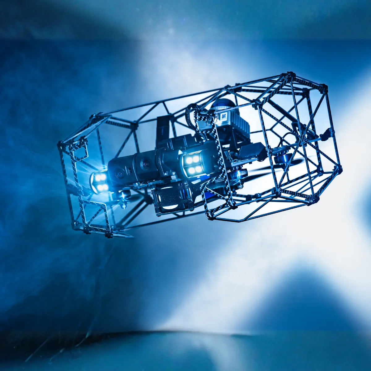 Terra XROSS 1 Indoor Inspection Drone LiDAR Stabilization