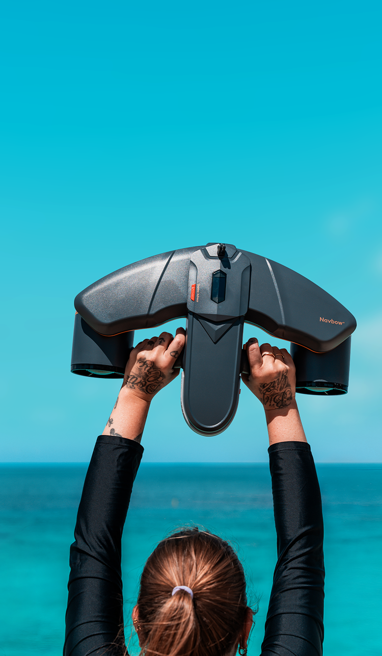 Navbow+ Underwater Smart Scooter, Real-time OLED display, 3-speed