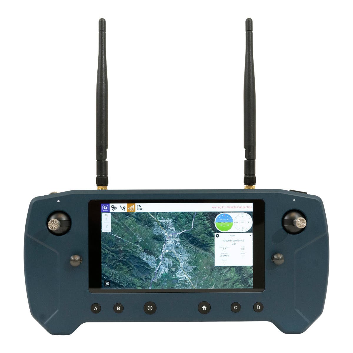 Inspired Flight Technologies - UAV Drone for professional Inspection, Mapping, Surveying - Inspired Flight IF800 Quadcopter with Blue Herelink GCS