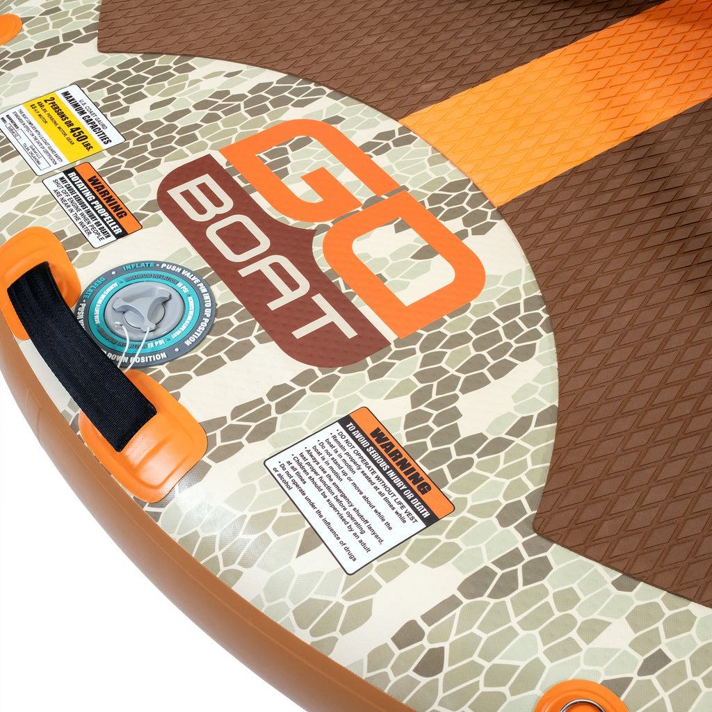 GoBoat 'Double Fish' Inflatable Personal Watercraft