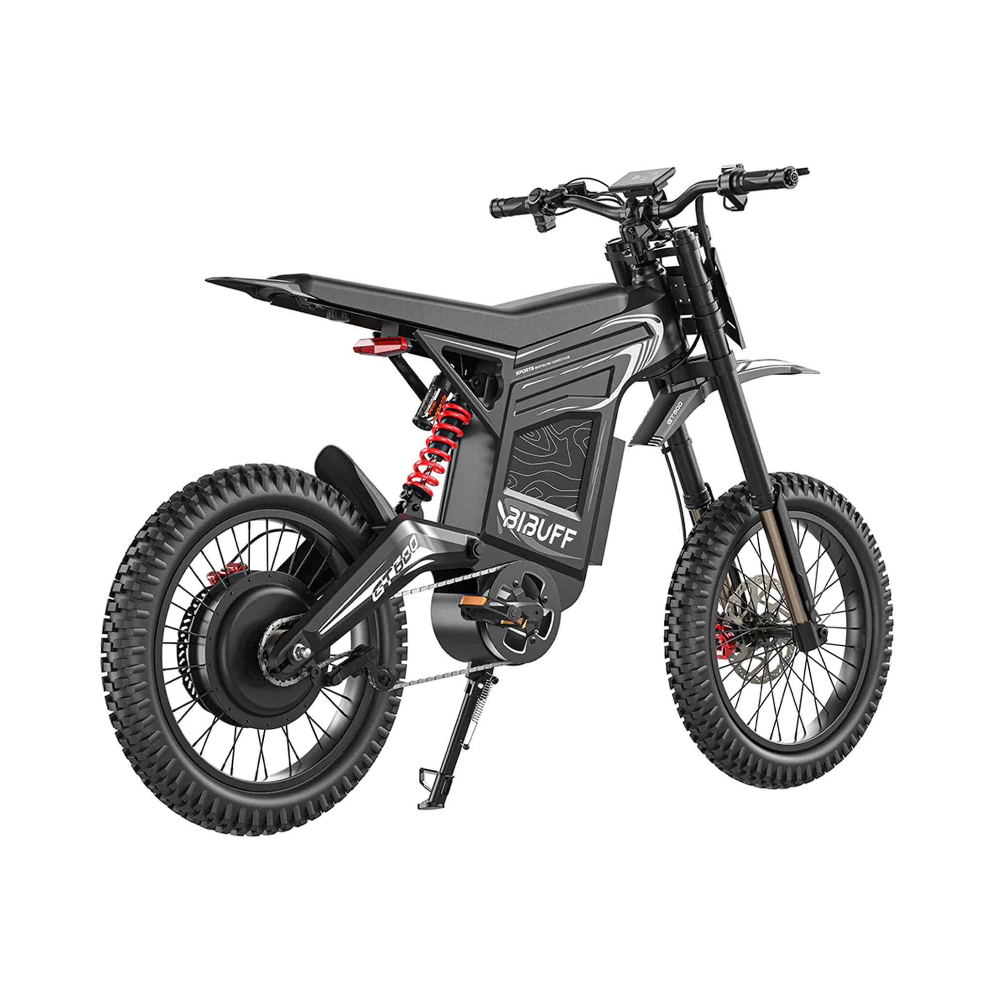 Off-Road Electric Dirt Bike EKX GT600 7500W 72V30AH Full-Suspension (SAK49037)