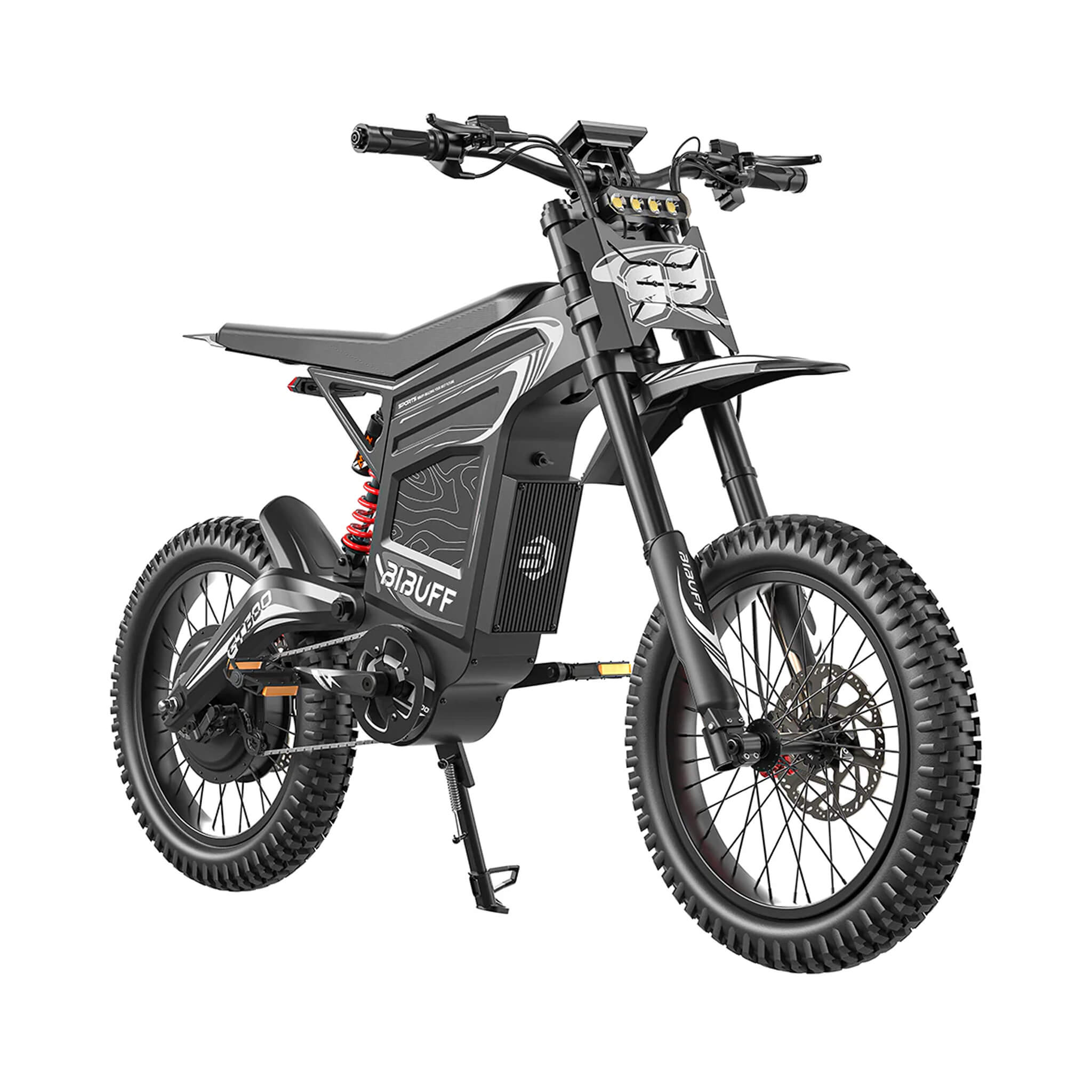 Off-Road Electric Dirt Bike EKX GT600 7500W 72V30AH Full-Suspension (SAK49037)