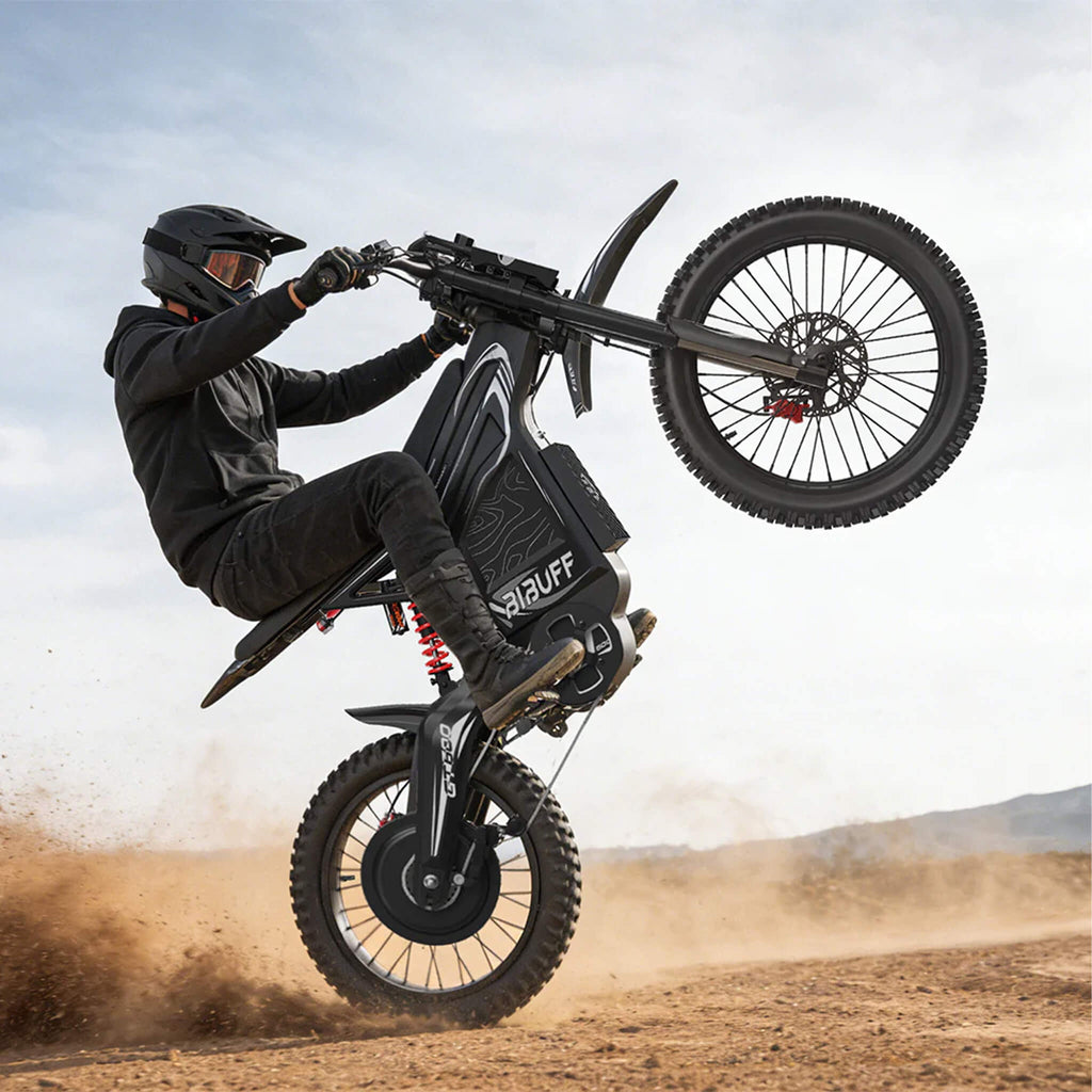Off-Road Electric Dirt Bike EKX GT600 7500W 72V30AH Full-Suspension (SAK49037)