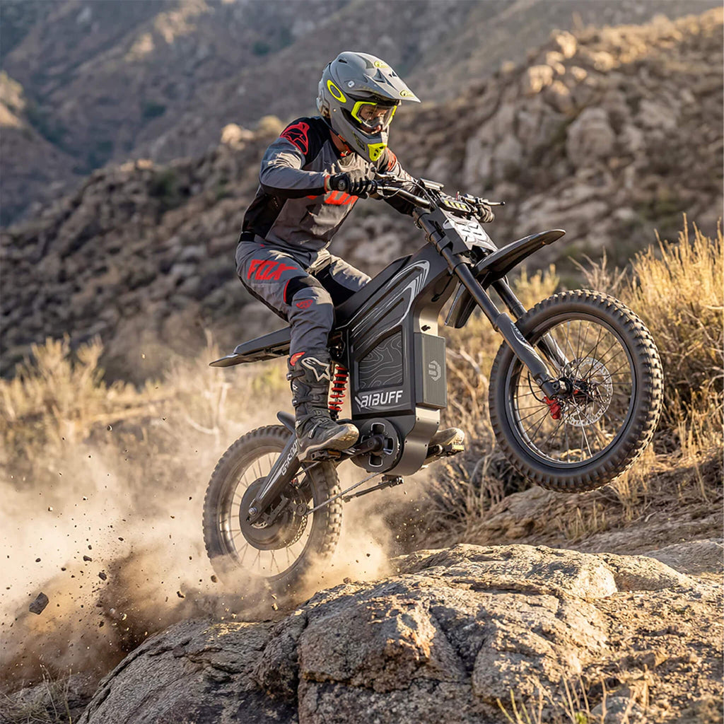 Off-Road Electric Dirt Bike EKX GT600 7500W 72V30AH Full-Suspension (SAK49037)