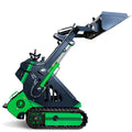 Full Battery Mini-Track Loader Skid Steer 72V 16.4kWh Lithium Battery, 2000 lbs. capacity, Various attachment options