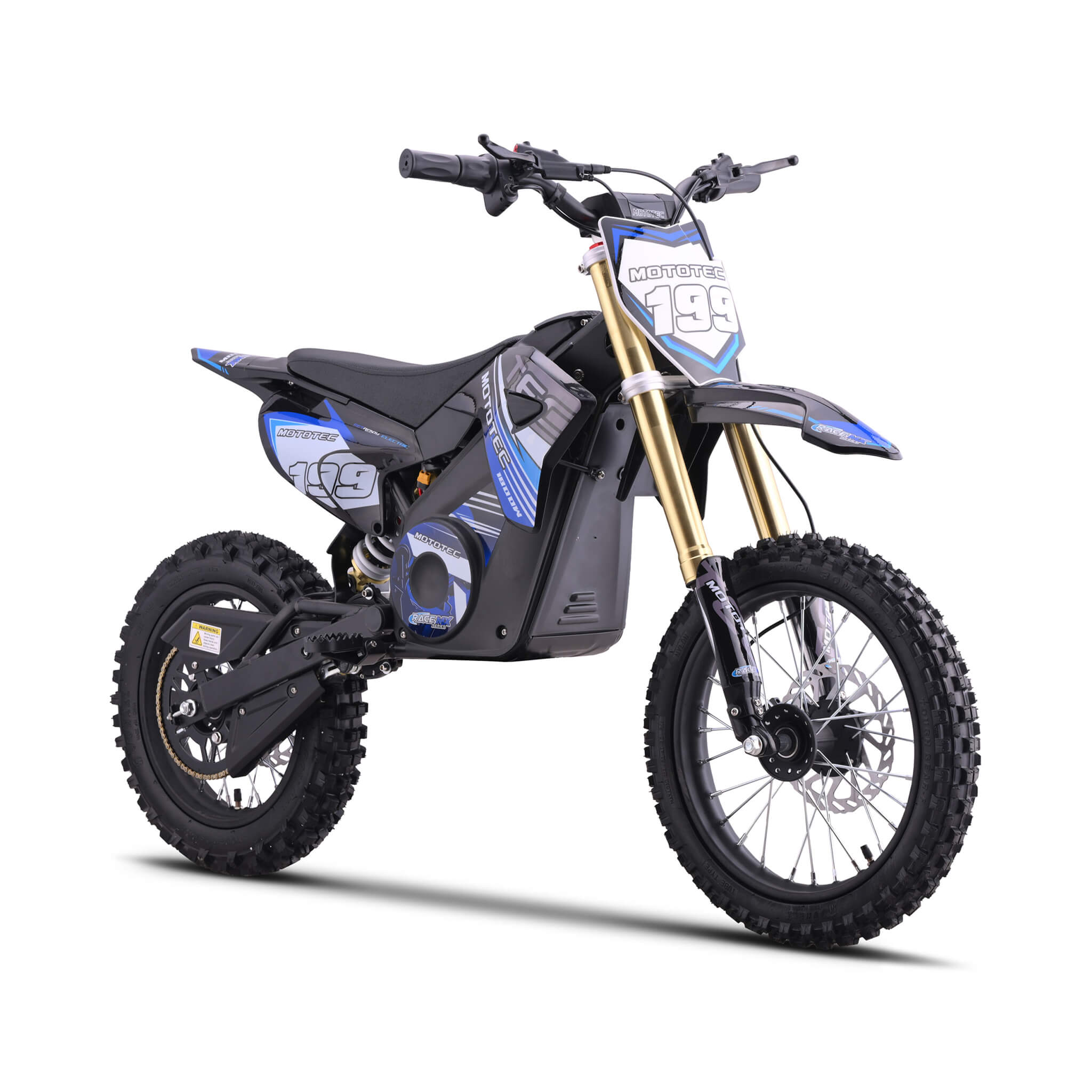 Electric Dirt Bike MotoTec 48V 1800W Pro High-Performance (SAK51948)