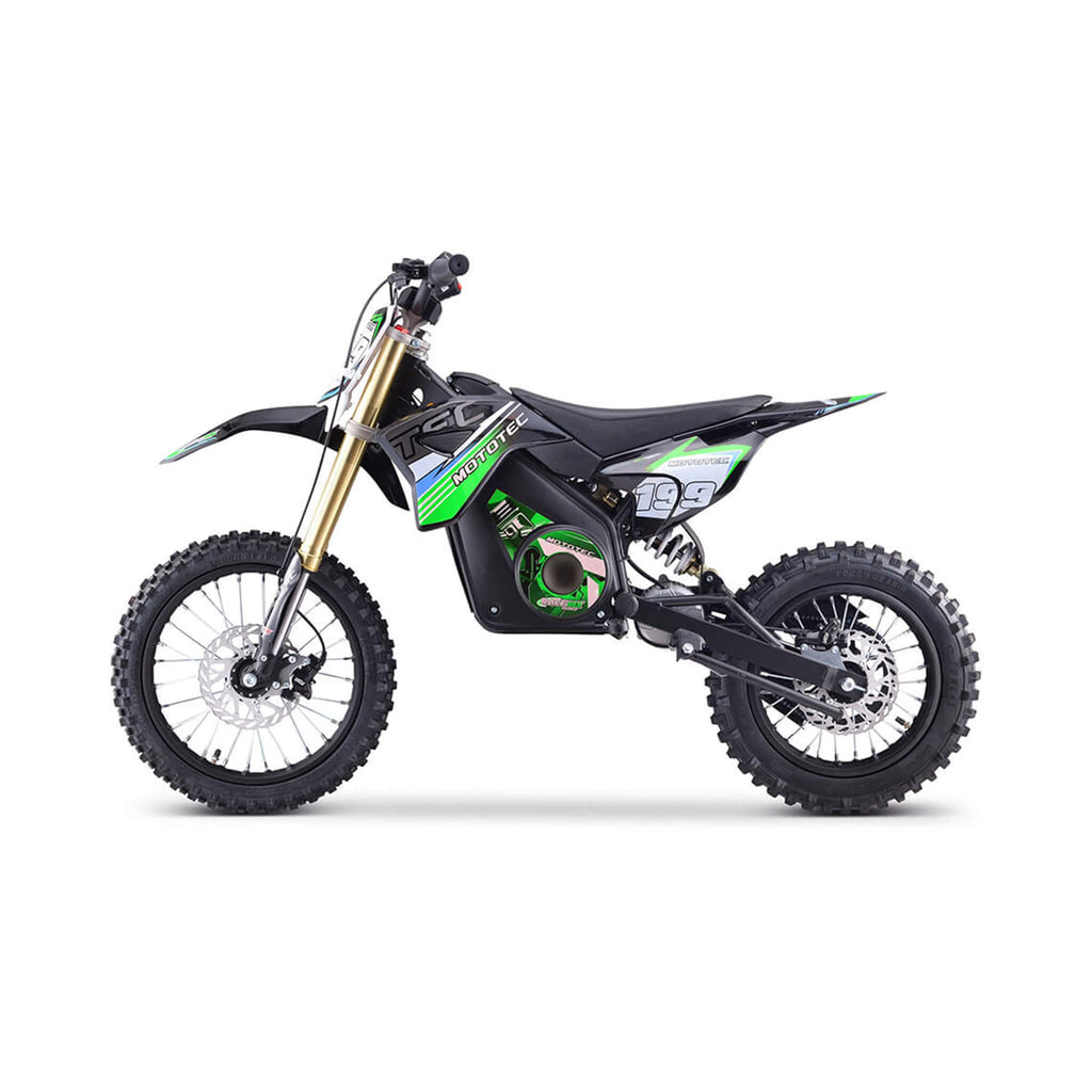 Electric Dirt Bike MotoTec 48V 1800W Pro High-Performance (SAK51948)