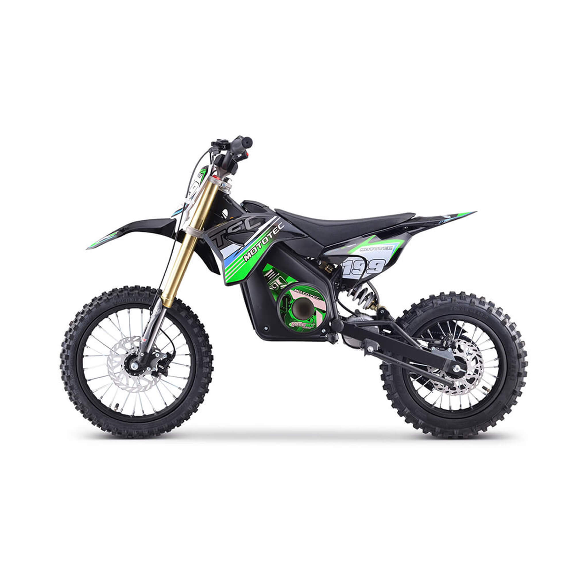 Electric Dirt Bike MotoTec 48V 1800W Pro High-Performance (SAK51948)