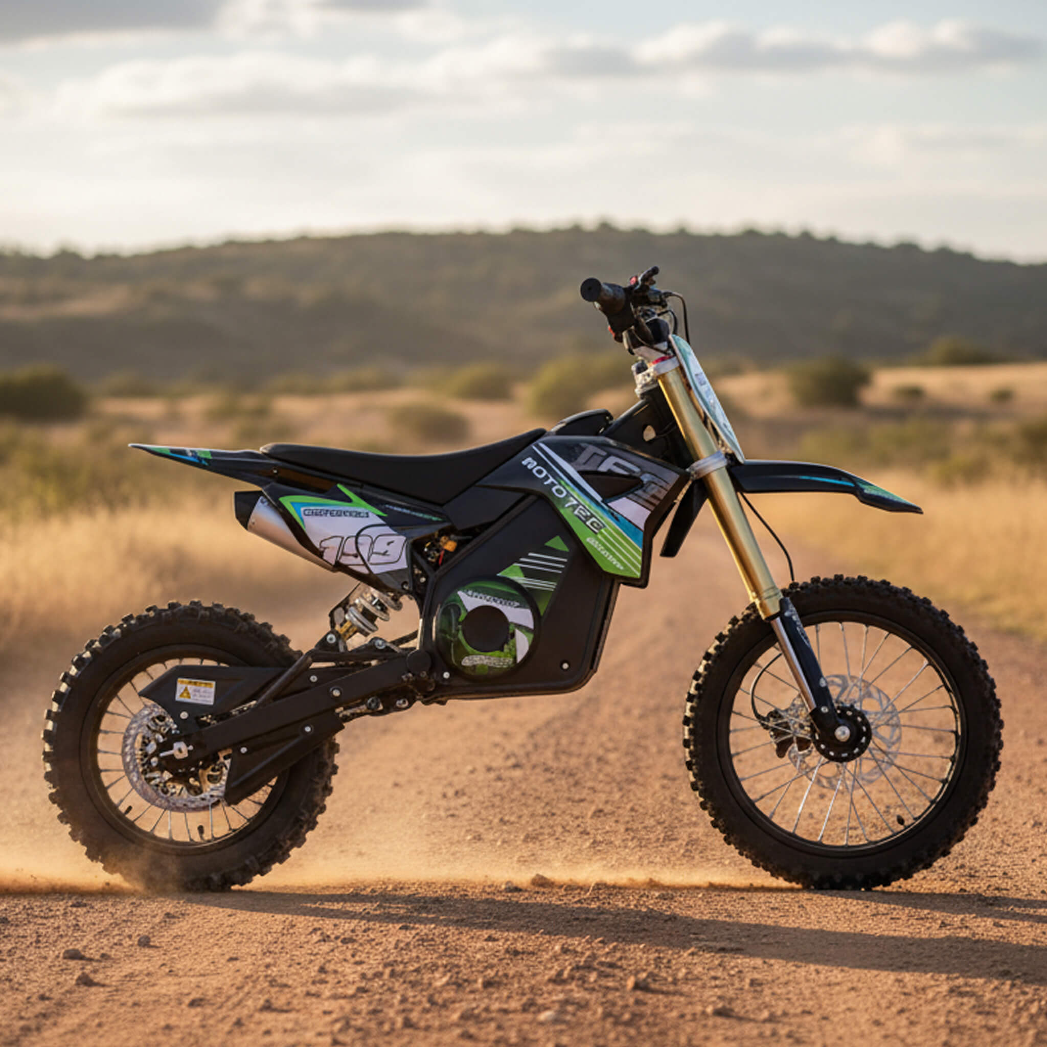 Electric Dirt Bike MotoTec 48V 1800W Pro High-Performance (SAK51948)