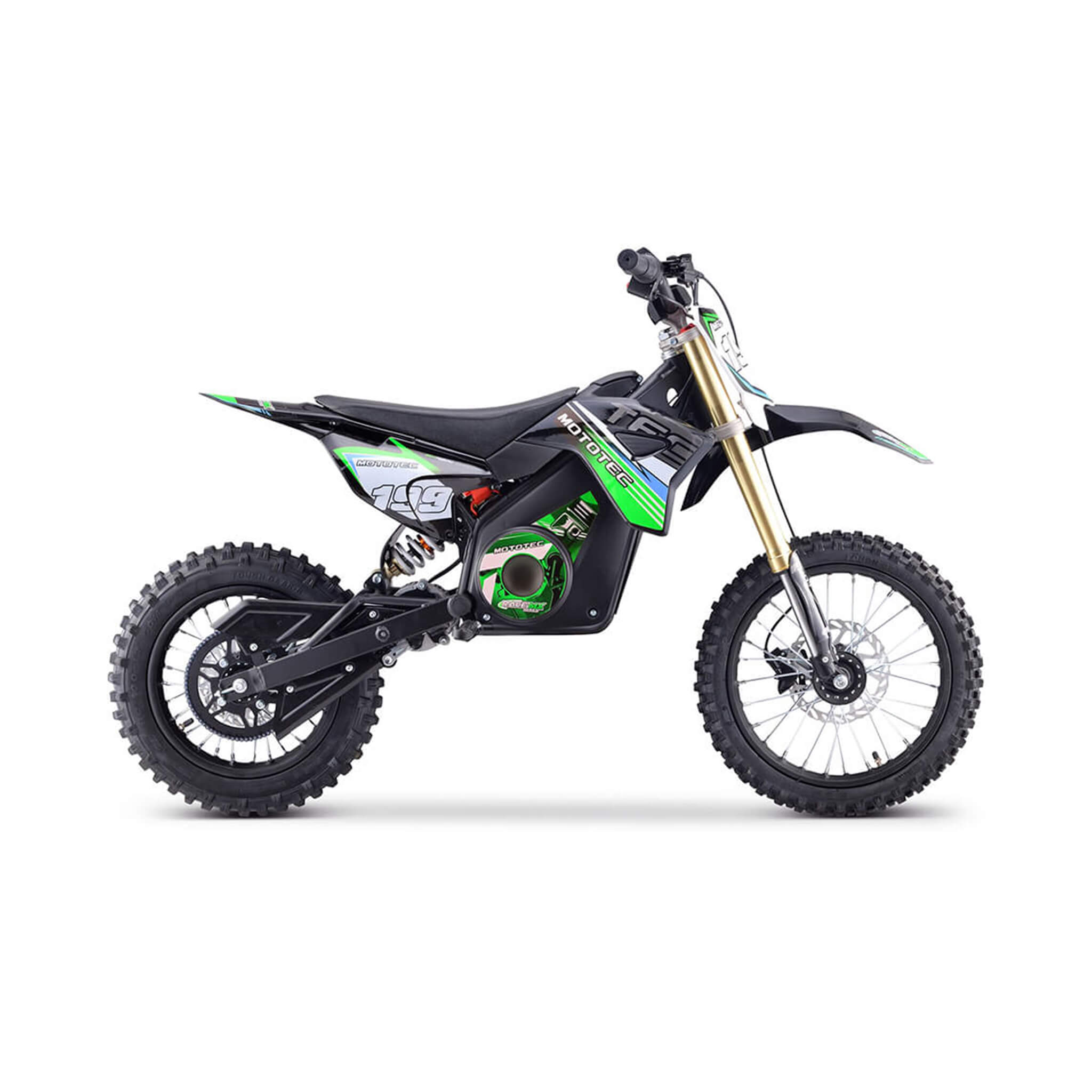 Electric Dirt Bike MotoTec 48V 1800W Pro High-Performance (SAK51948)