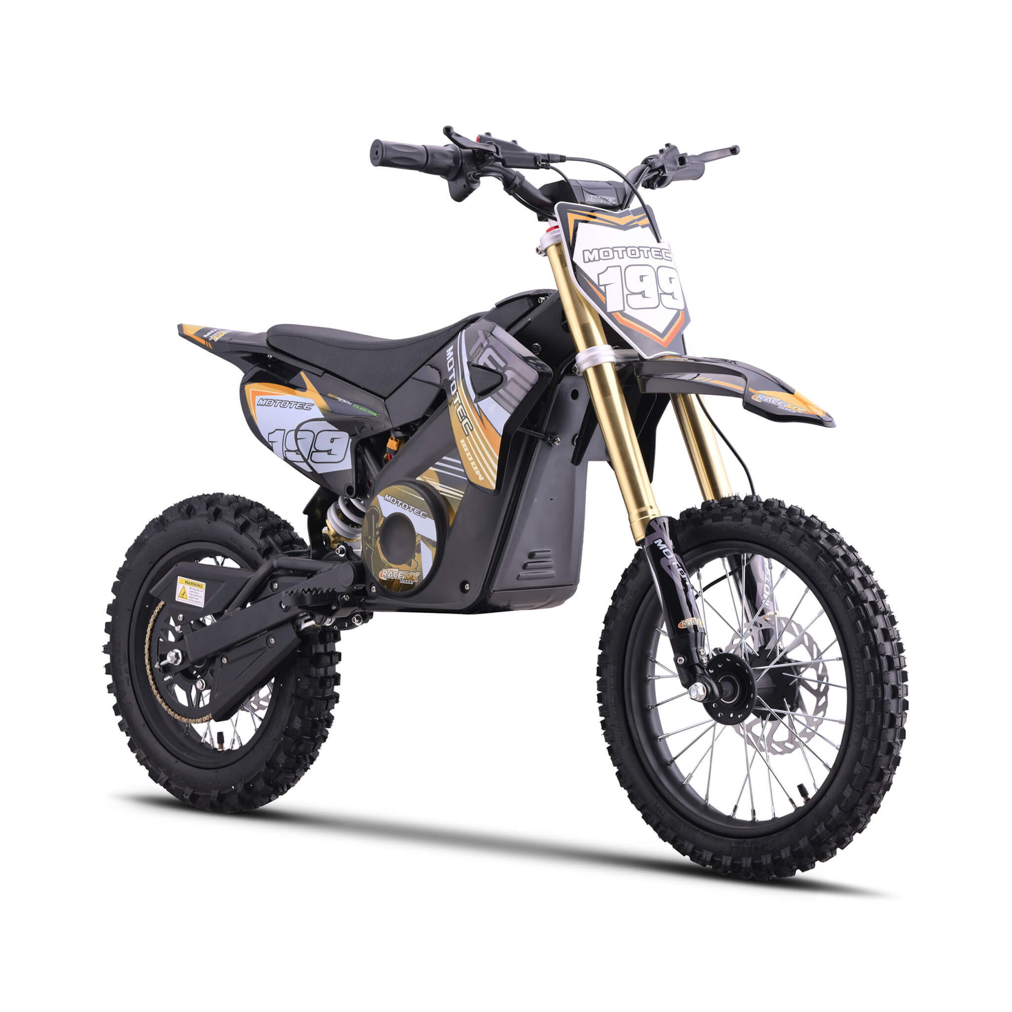 Electric Dirt Bike MotoTec 48V 1800W Pro High-Performance (SAK51948)