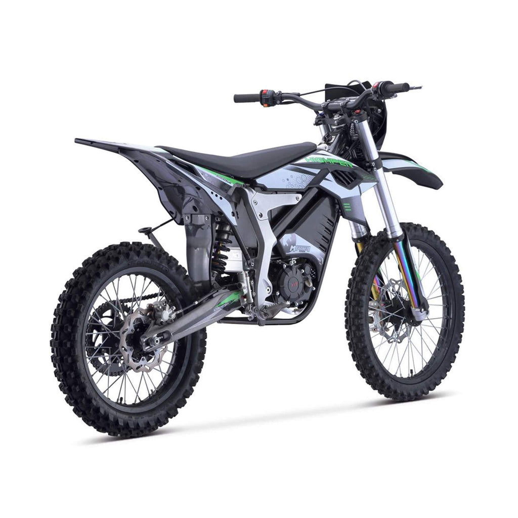 Electric Dirt Bike, MotoTec Venom High-Performance 72V/12000W White (SAK70326)