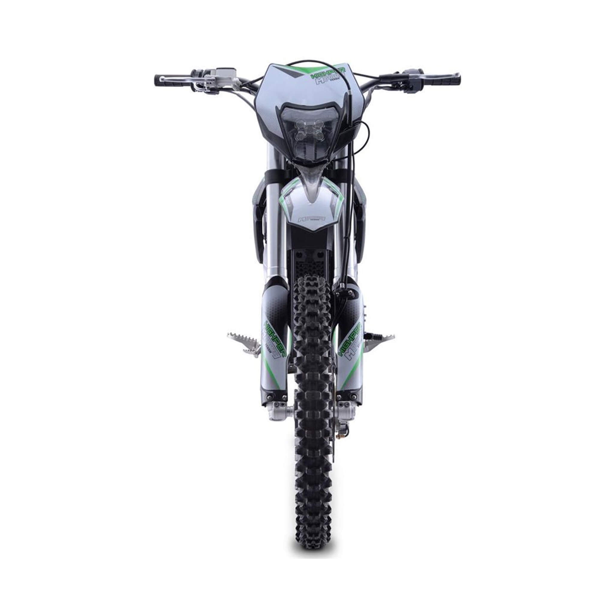 Electric Dirt Bike, MotoTec Venom High-Performance 72V/12000W White (SAK70326)