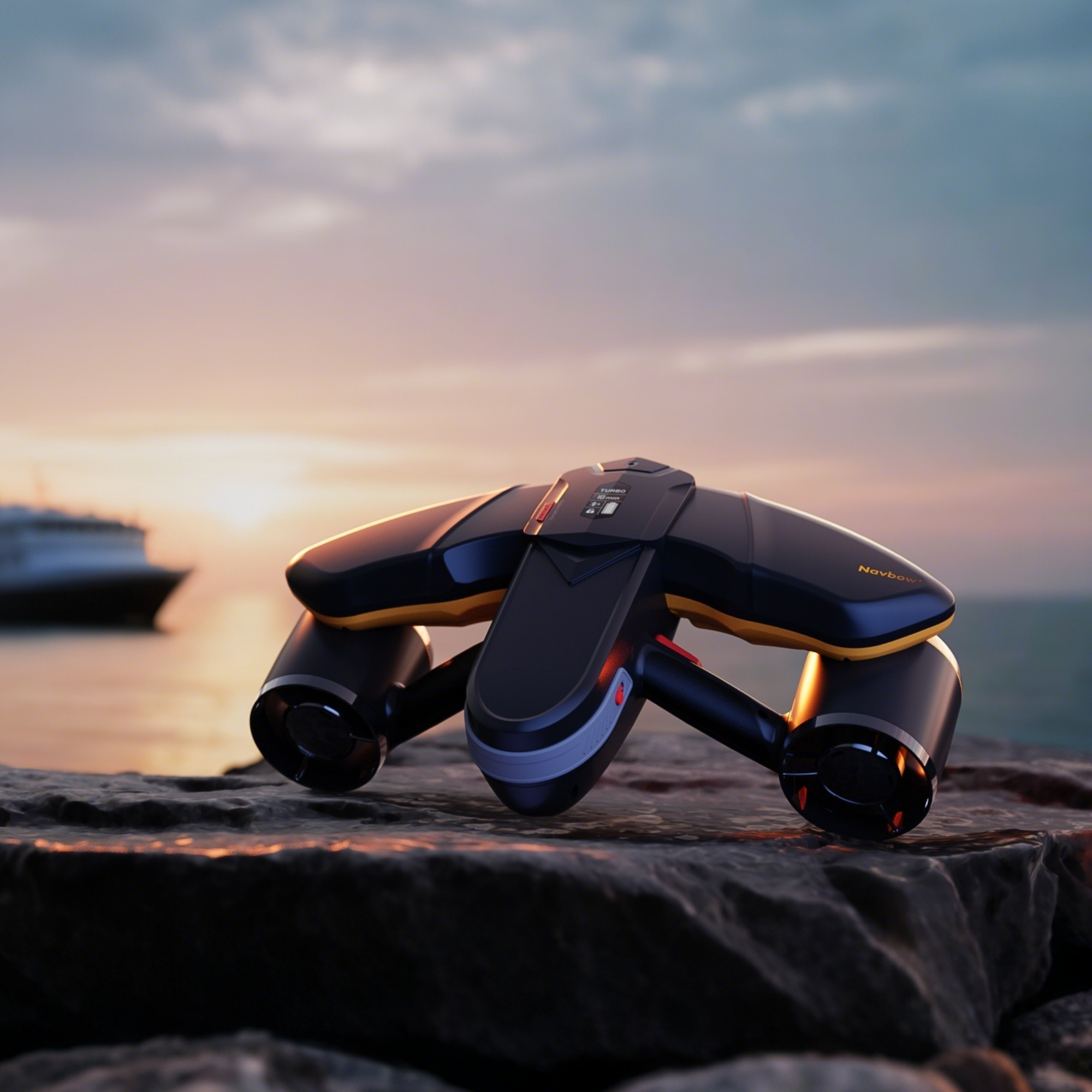 Navbow+ Underwater Smart Scooter, Real-time OLED display, 3-speed