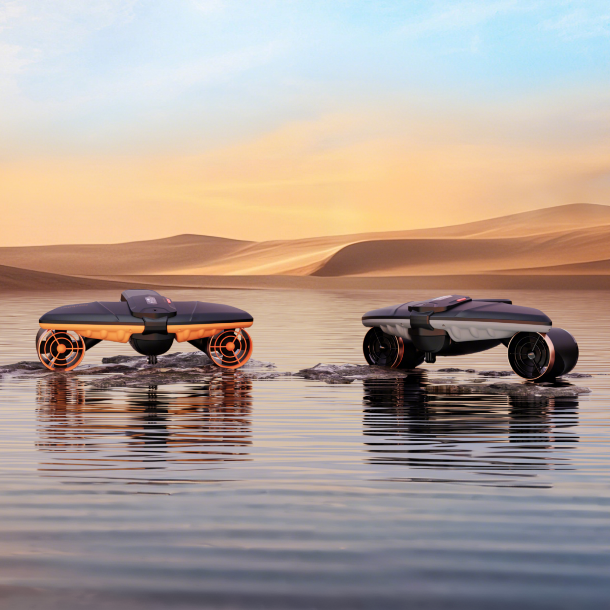Navbow+ Underwater Smart Scooter, Real-time OLED display, 3-speed