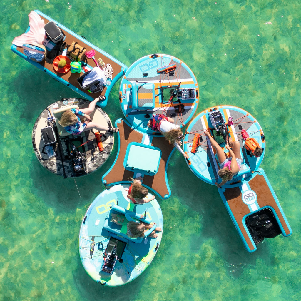 GoBoat Inflatable Mini Dock Floating Platform
